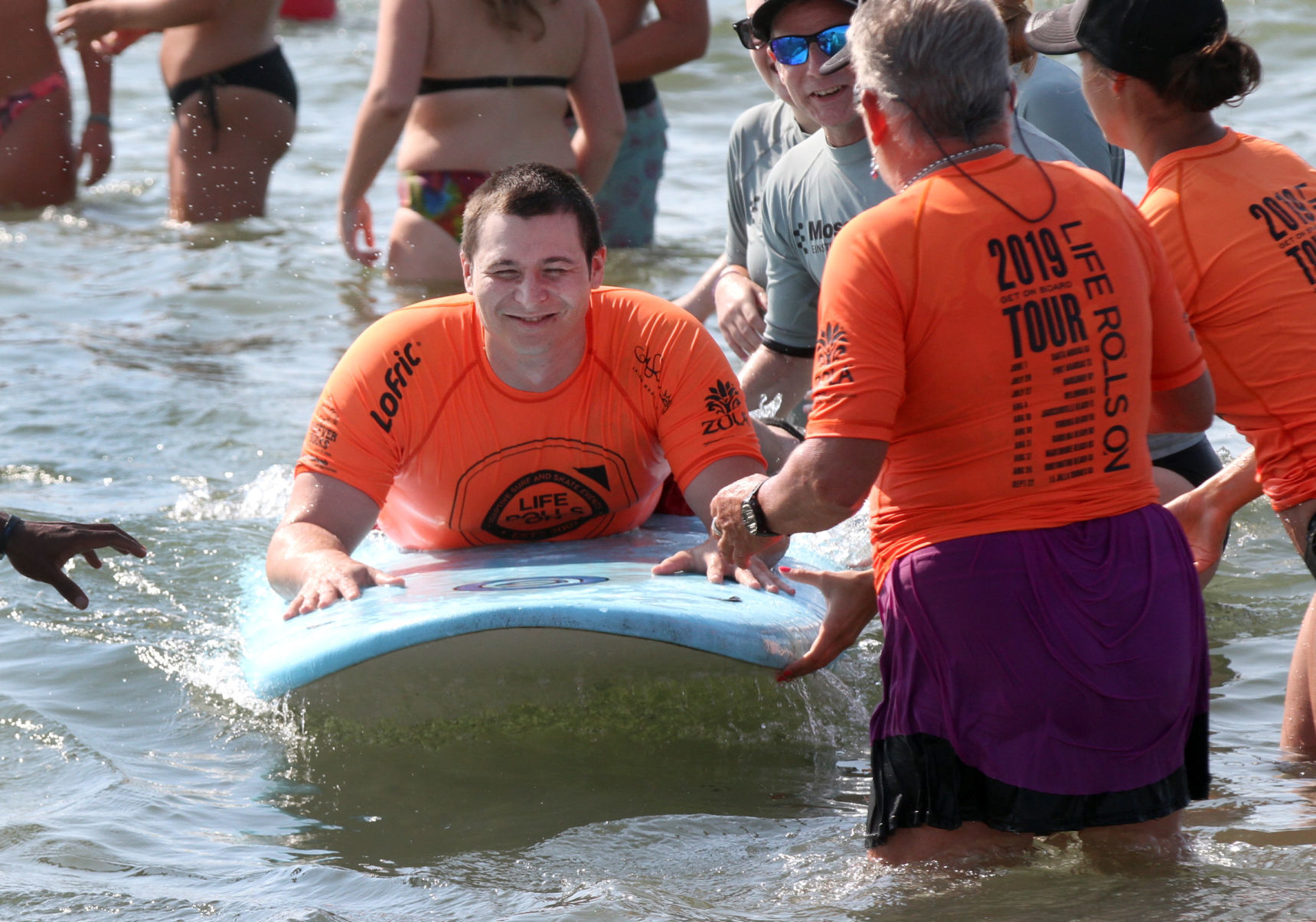 Life Rolls On surfing in Wildwood